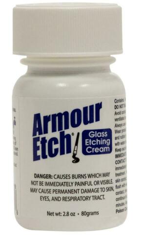Armour Etch Glass Etching Cream ~ 2.8 Oz Jar "ships Today"3