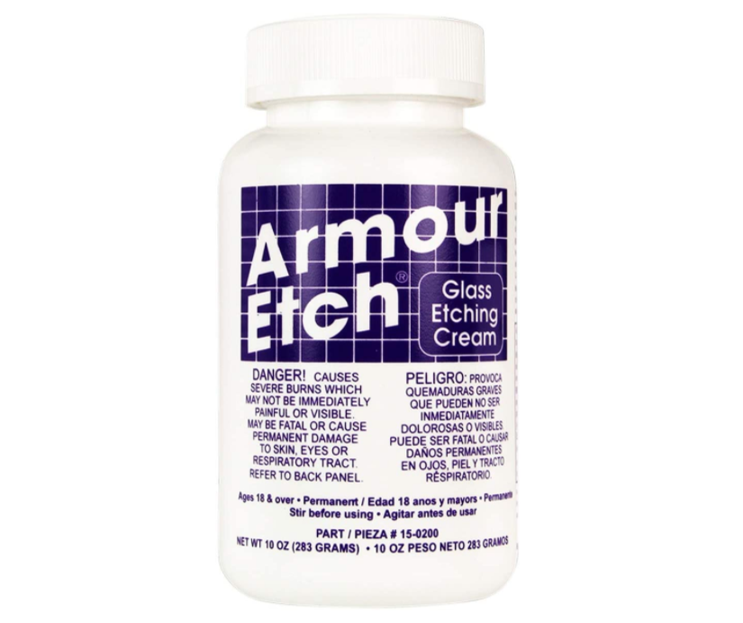 Armour Etch 15-0200 Etching Cream, White, 10 Same Day Free Shipping!