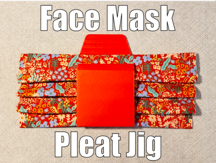 Pleat Maker Pleater Cheater Facemask Jig Template Facemask Sewing Craft Diy Mask