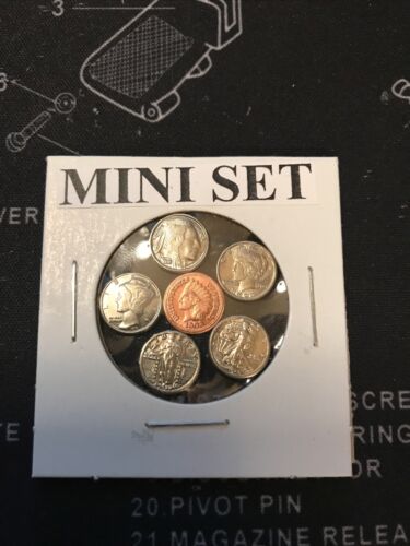 Obsolete Mini Coin Set Inflation Set In Holder Free Shipping
