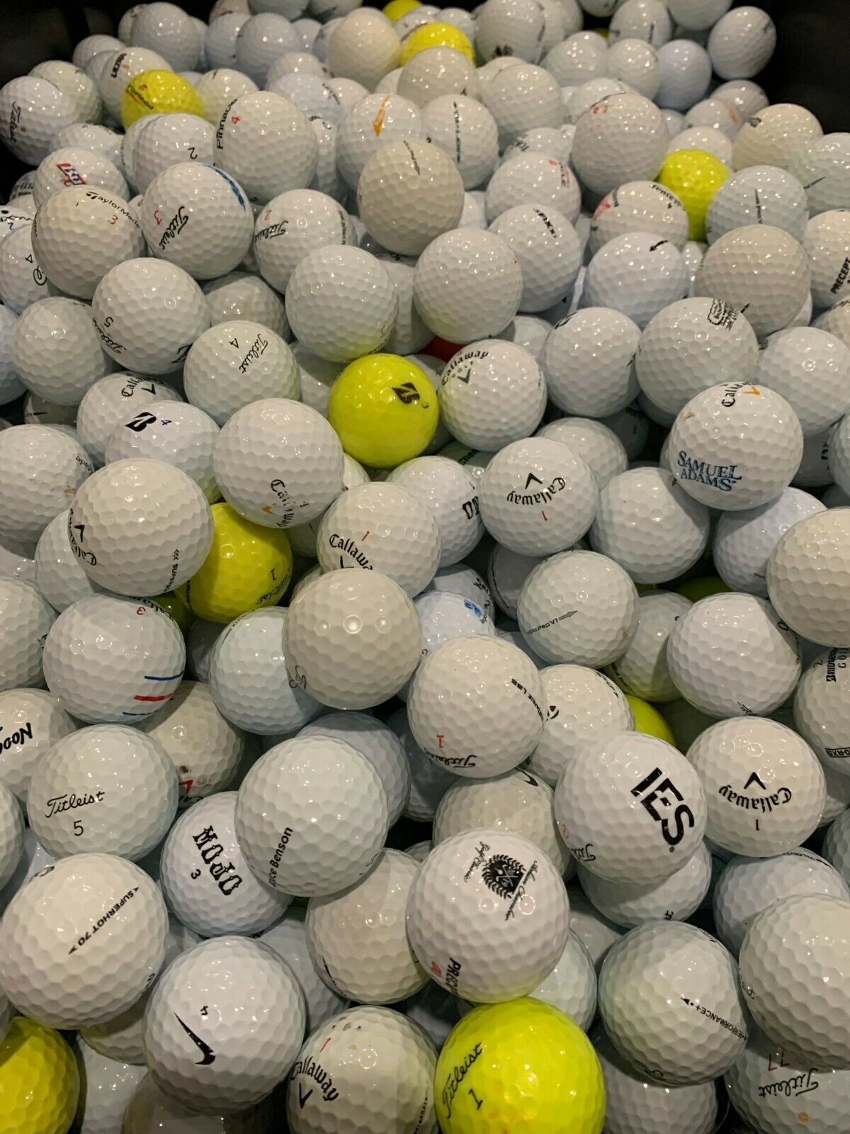 50-200 Used Golf Balls Assorted Mint Condition Select Brand, Quantity, Quality
